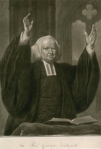 Le Révérend George Whitefield, MA, un des fondateurs du méthodisme - English School