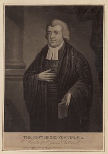 Le révérend Henry Foster, ministre de St James, Clerkenwell - English School