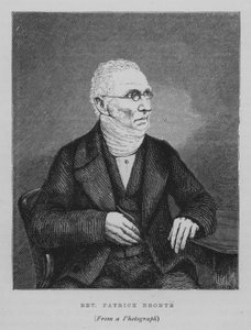 Le Révérend Patrick Brontë (gravure) - English School