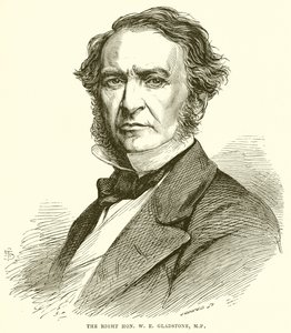 Le très honorable W. E. Gladstone, M.P. - English School