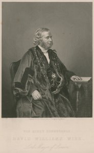 Le Très Honorable David Williams Wire, Lord Maire de Londres - English School