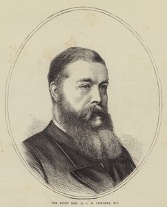 Le très honorable H C E Childers, MP - English School