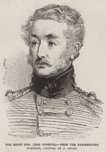 Le très honorable Lord Dynevor (gravure) - English School