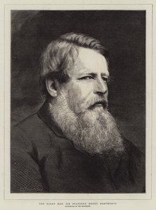 Le très honorable Stafford Henry Northcote (gravure) - English School