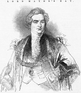 Le très honorable Lord Maire, Sir G. Carroll, illustration de 