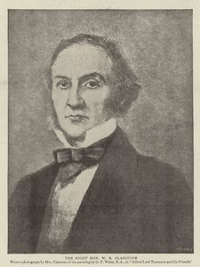 Le très honorable W E Gladstone - English School
