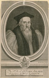 Le Très Révérend Dr John Aylmer, autrefois Lord Évêque de Londres - English School
