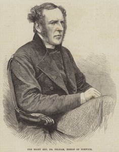 Le Très Révérend Dr Pelham, évêque de Norwich (gravure) - English School