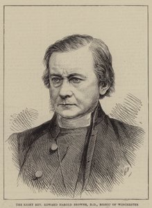 Le très révérend Edward Harold Browne, DD, évêque de Winchester - English School