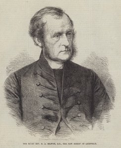 Le Très Révérend G A Selwyn, DD, le Nouveau Évêque de Lichfield - English School