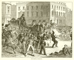 Les émeutes à Belfast - English School