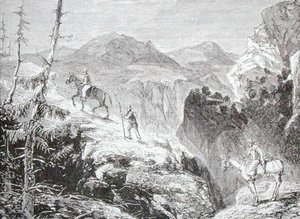 La route de Honda, Colombie, de 