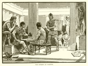 Les Romains à Corinthe - English School