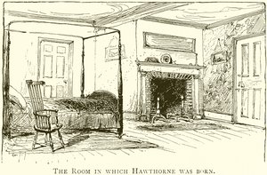 La chambre où est né Hawthorne - English School