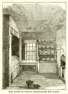 La chambre où Livingstone est né - English School