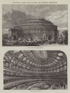 Royal Albert Hall des Arts et des Sciences, Kensington (gravure)