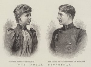 Les fiançailles royales - English School