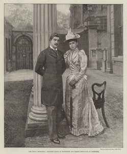 Les fiançailles royales, princesse Marie d