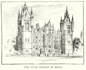 Le Collège royal de musique (gravure)
