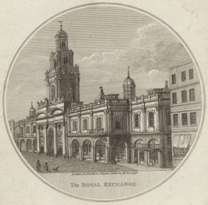 La Bourse Royale dans la ville de Londres - English School
