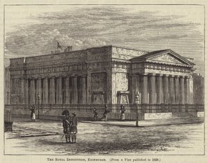 The Royal Institution, Edinburgh (gravure)