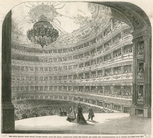 Le Royal Italian Opera House, Covent Garden, Londres