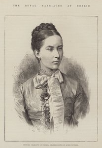 Les mariages royaux à Berlin (gravure) - English School