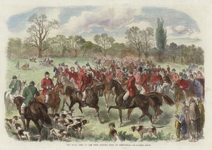 La rencontre royale de la chasse de West Norfolk - English School