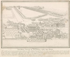 Le Palais Royal de Whitehall, depuis l