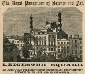 Le Panopticon Royal des Sciences et des Arts, Leicester Square, Londres - English School