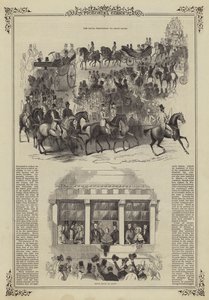 La procession royale aux courses d