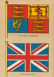 Le drapeau royal. L