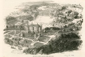 Les jardins royaux de Surrey (Surrey Zoological Gardens), Londres - English School