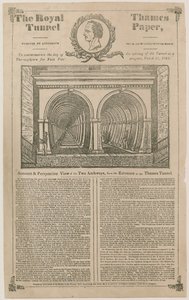 Le journal royal du tunnel de la Tamise - English School