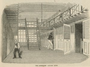 La Maison des Marins, Ratcliff : Le dortoir - English School