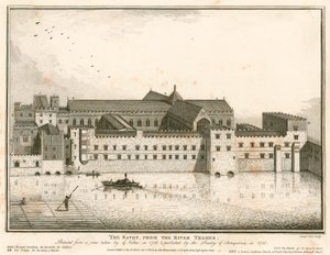 Le Savoy, Londres, depuis la Tamise - English School