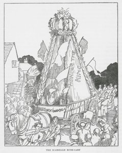 Le char à bancs de Scarsdale (litho) - English School