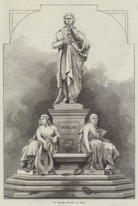 Le monument de Schiller à Berlin - English School