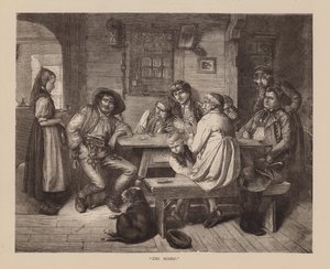 "La partition" (gravure) - English School