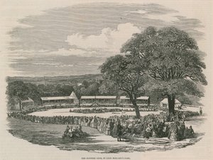 La fête écossaise dans le parc de Lord Holland - English School