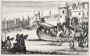 Les sept évêques revenant de la Tour, 1688 - English School