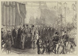 Le Shah à Paris, réception à l