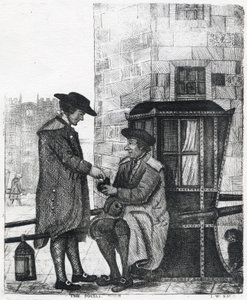 La Pincée Sociale, gravure réalisée par William Kay, 1784-1813 - English School