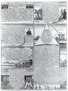 La Ligue solennelle et le Pacte de 1643, gravé par W. Hollar (1607-77) - English School