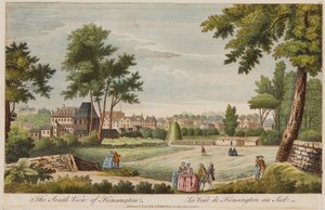 Vue sud de Kensington - English School
