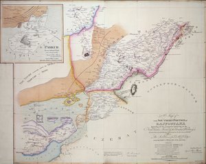 La partie sud du Rajpootana, 1820 - English School