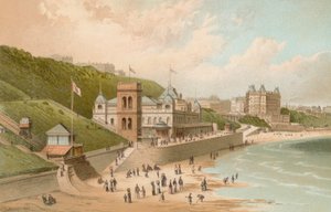 Le Spa et South Cliff--Scarborough - English School