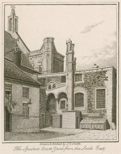 Cour du Président vue du sud-est - English School