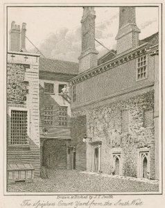 Cour du Président vue du sud-ouest - English School