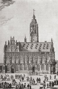 Le Stadhuis, Middelburg, tel qu